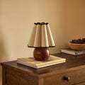 Astra Scallop Rechargeable Lamp - Natural - DUSK