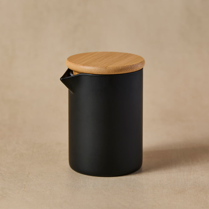 Black Massage Candle Glass Beaker - 8.4 oz