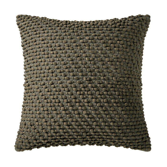 Bobble Loop Sofa Cushion Cover - Dark Green - DUSK