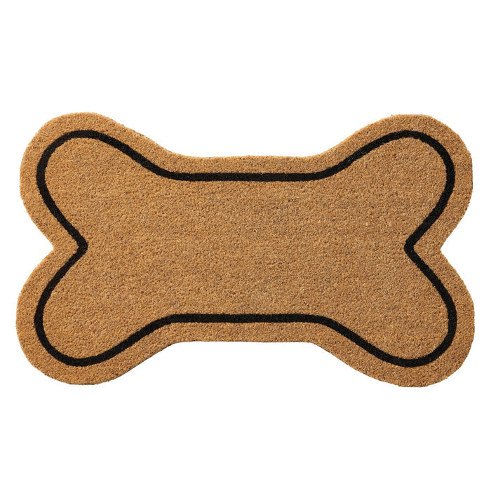 Bone Shaped Doormat - Natural - DUSK
