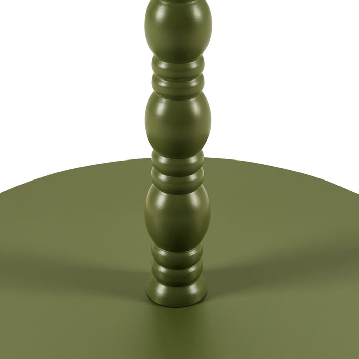 Bonnie Bobbin Side Table - Olive - DUSK
