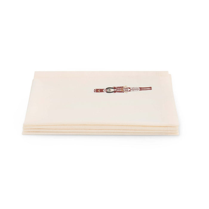 Christmas Nutcracker Set of 4 Napkins - Red - DUSK