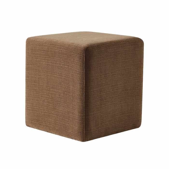 Delilah Pouffe - Chenille Tan - DUSK