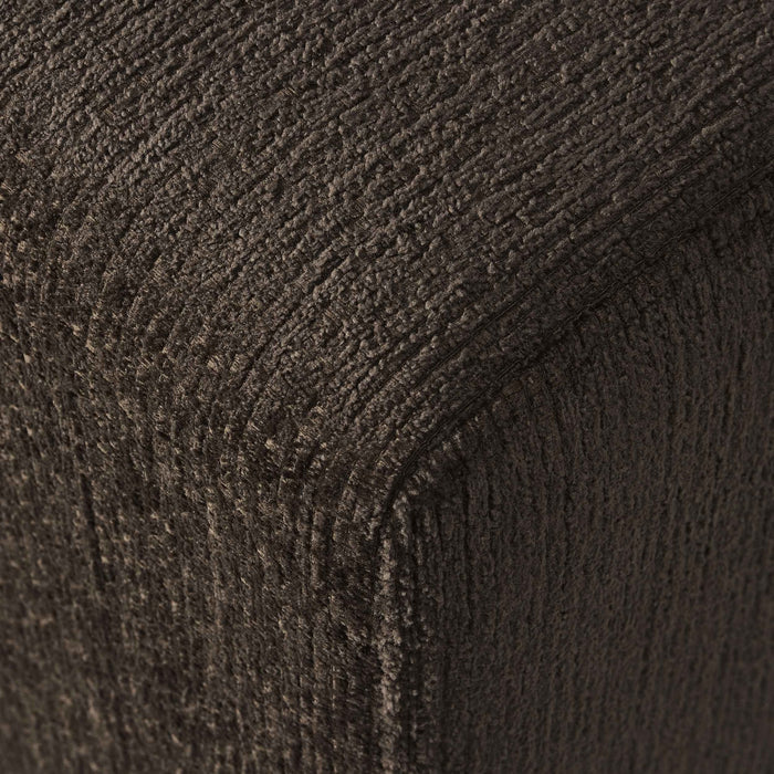 Delilah Pouffe - Textured Cappuccino - DUSK