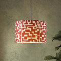 Drew Geometric Ceiling Shade - Orange - DUSK