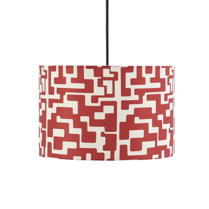 Drew Geometric Ceiling Shade - Orange - DUSK