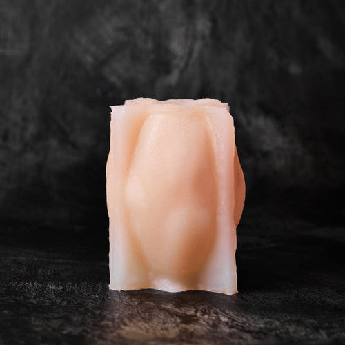 Egg Shape Silicone Mold with Tulips - 3D