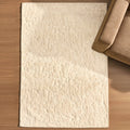 Eleanor Super Soft Textured Tufted Rug - Off White - DUSK