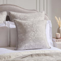 Embroidered Bird Cushion Cover - Cloud Grey - DUSK