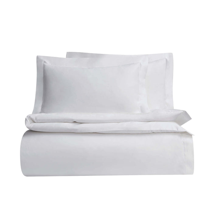 Everly 1200 Thread Count Duvet Cover - White - DUSK