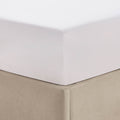 Everly 1200 Thread Count Fitted Sheet - White - DUSK