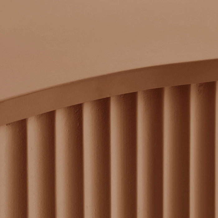 Evie Irregular Side Table - Caramel - DUSK