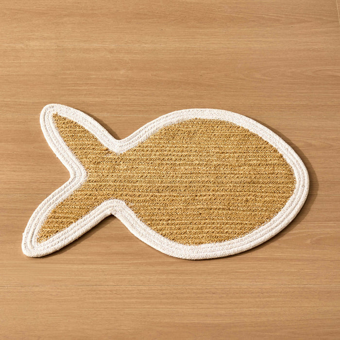 Fish Jute Food Mat - Natural - DUSK