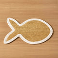 Fish Jute Food Mat - Natural - DUSK