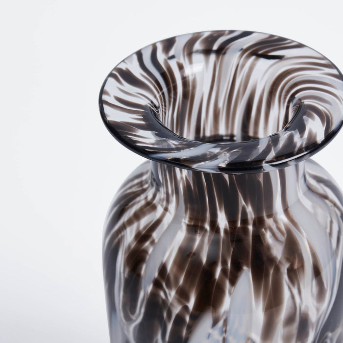 Jasmine Confetti Vase - Black/White - DUSK