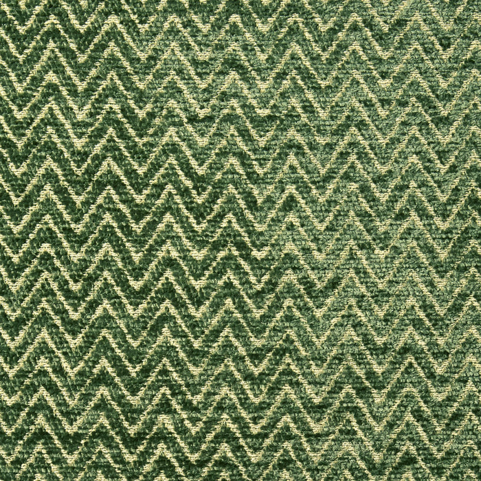 Large Herringbone Pattern Eyelet Curtains - Green - DUSK