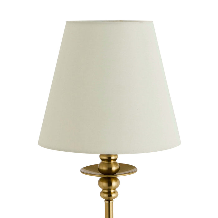 Lucille Ornate Floor Lamp - Brass - DUSK