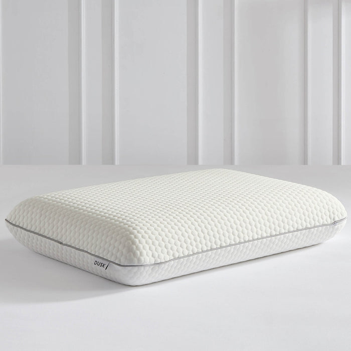 Memory Foam Standard Pillow - White - DUSK