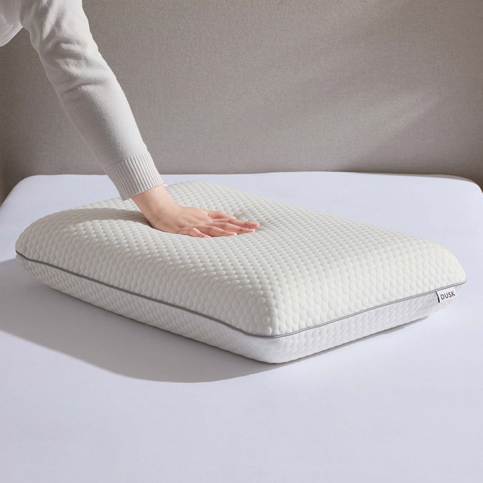 Memory Foam Standard Pillow - White - DUSK