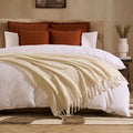 Mohair Style Throw - Natural - DUSK