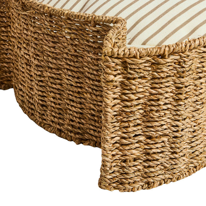 Maple Cat Shaped Seagrass Multi-use Storage Basket/ Bed - Natural - DUSK