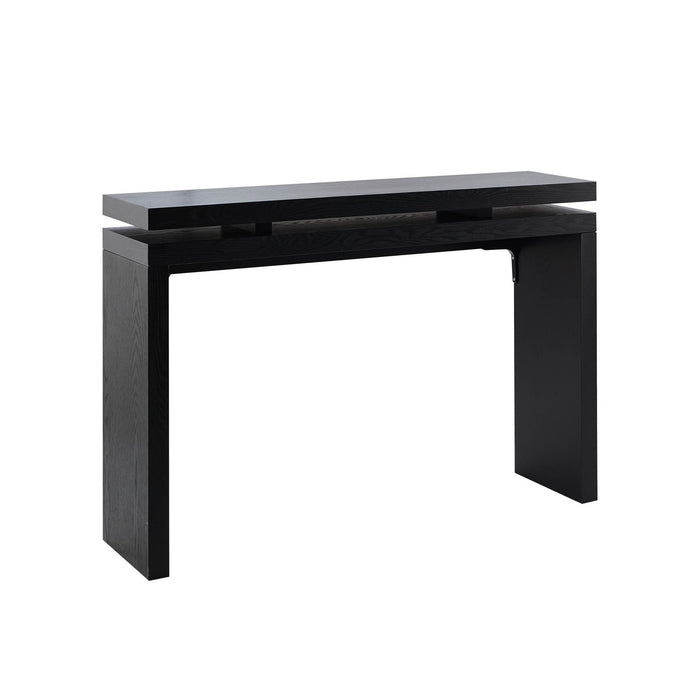 Penny Ash Console Table - Black - DUSK