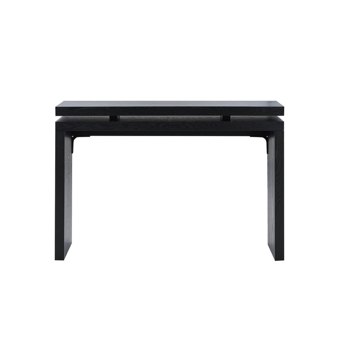 Penny Ash Console Table - Black - DUSK