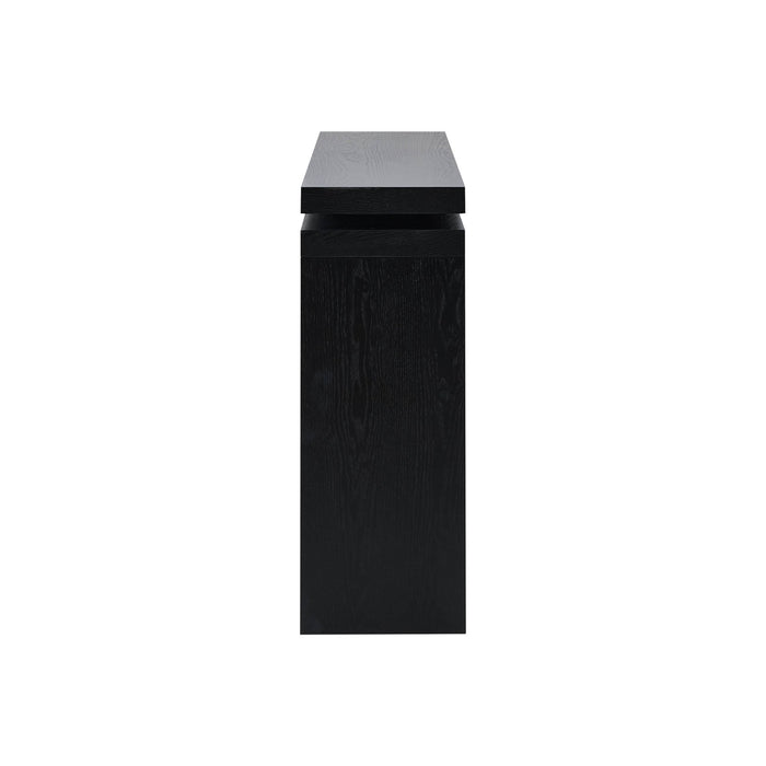 Penny Ash Console Table - Black - DUSK