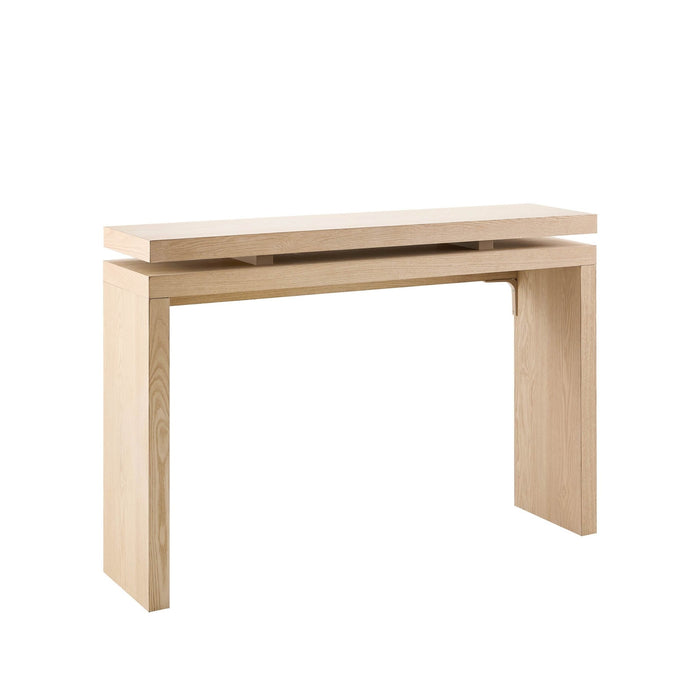 Penny Ash Console Table - Light Wood - DUSK