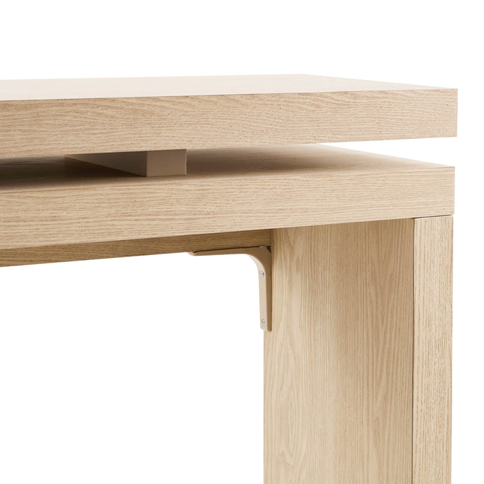 Penny Ash Console Table - Light Wood - DUSK