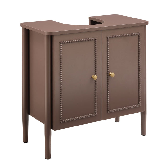 Posy Under Sink Bathroom Cabinet - Mocha - DUSK