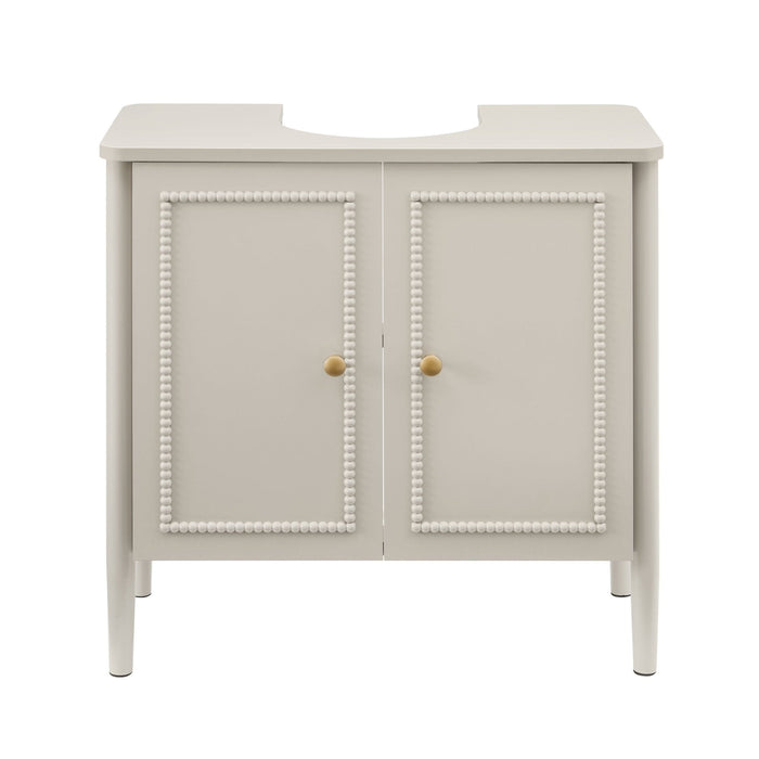 Posy Under Sink Bathroom Cabinet - Taupe - DUSK