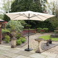 Rectangular Parasol - Ivory - DUSK