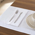 Regent 400 Thread Count Set of 4 Napkins - White - DUSK