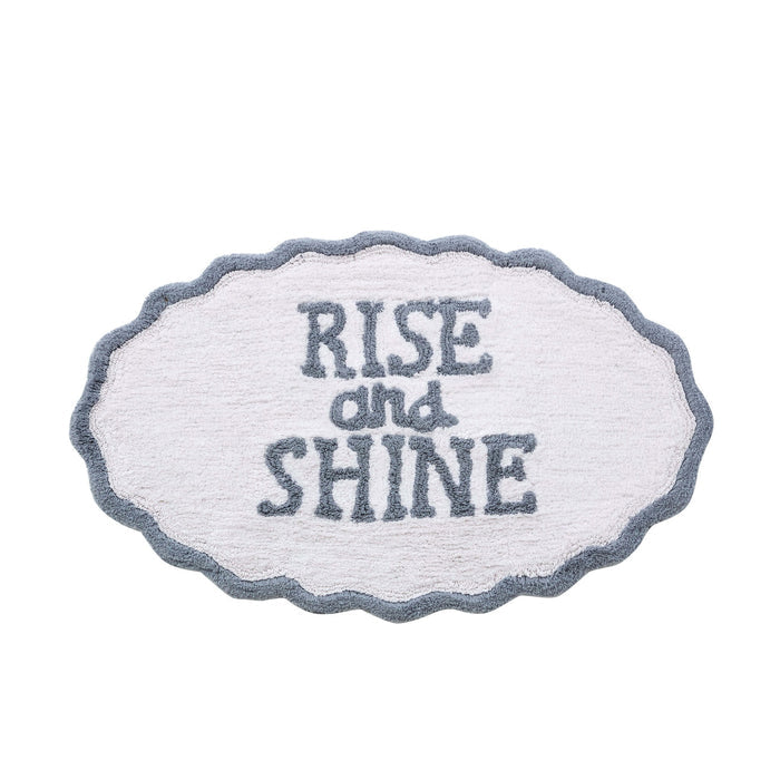 Rise and Shine Bath Mat - French Blue - DUSK