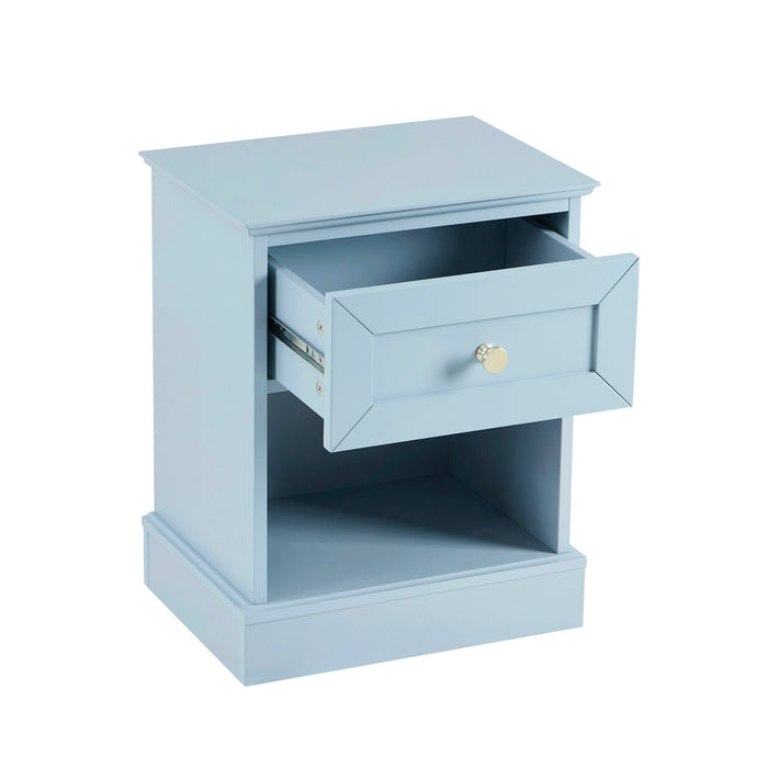 Ruby 1 Drawer Nightstand - Sky Blue - DUSK