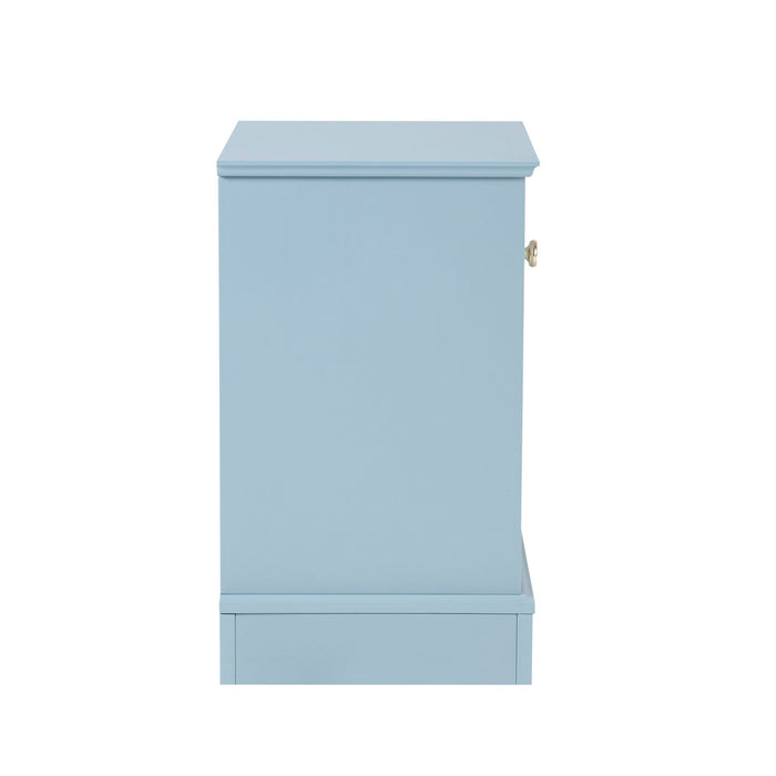 Ruby 1 Drawer Nightstand - Sky Blue - DUSK