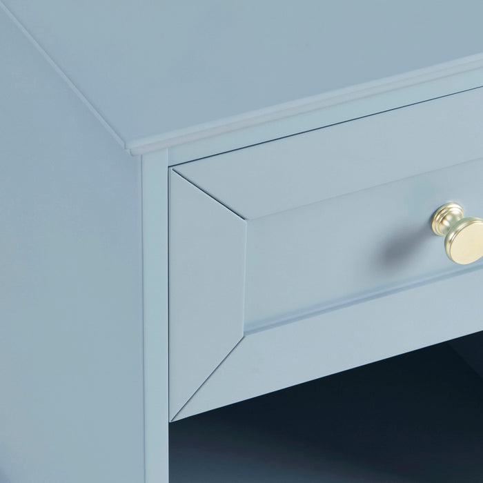 Ruby 1 Drawer Nightstand - Sky Blue - DUSK