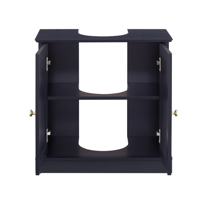 Ruby Under Sink Bathroom Cabinet - Midnight - DUSK