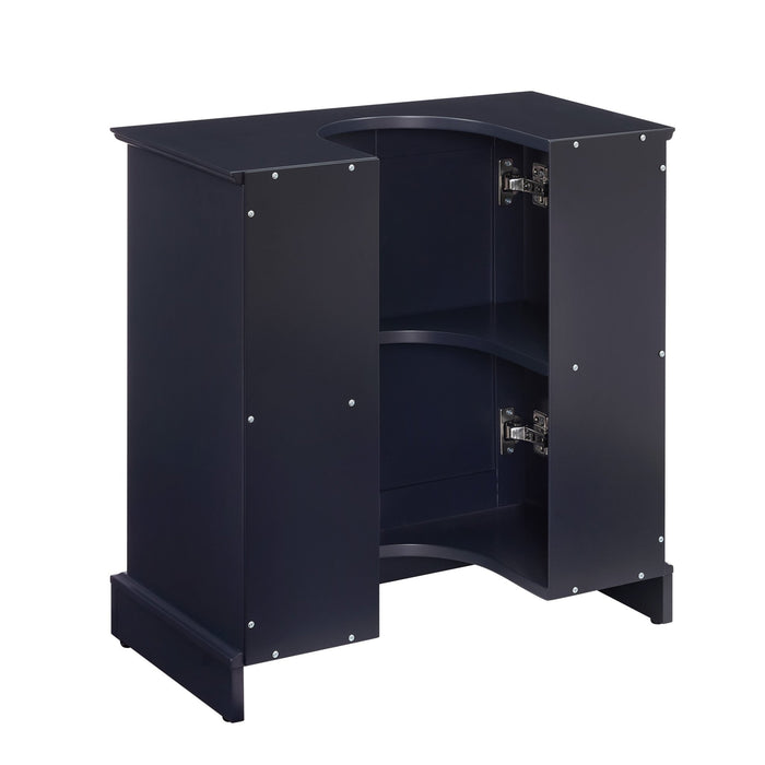 Ruby Under Sink Bathroom Cabinet - Midnight - DUSK
