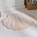 Shell Tufted Bath Mat - Cream - DUSK