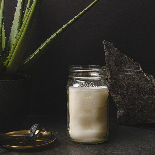 Square Mason Jar - 16 oz
