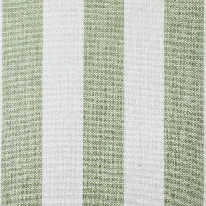 Stripe Frill Edge Cushion Cover - Sage - DUSK
