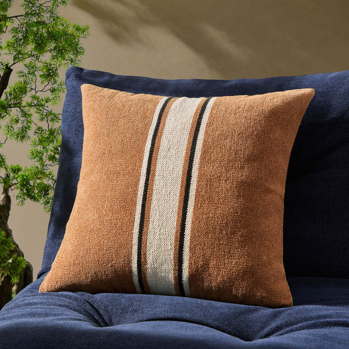 Stripe Sofa Cushion Cover - Tan - DUSK