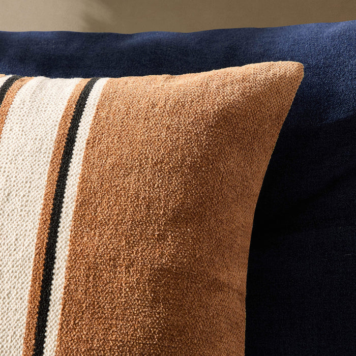 Stripe Sofa Cushion Cover - Tan - DUSK