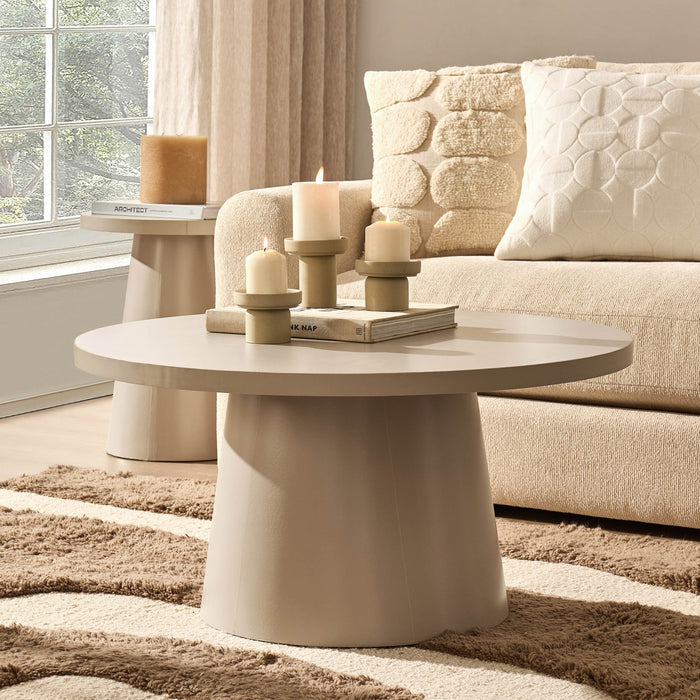 Talia Coffee Table - Taupe - DUSK