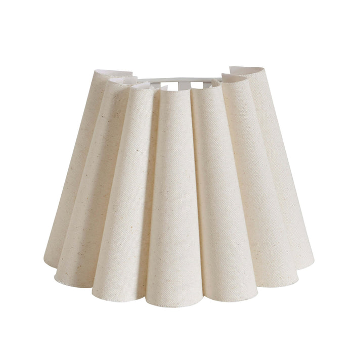 Trinity Rechargeable Pleated Wall Light - White - DUSK