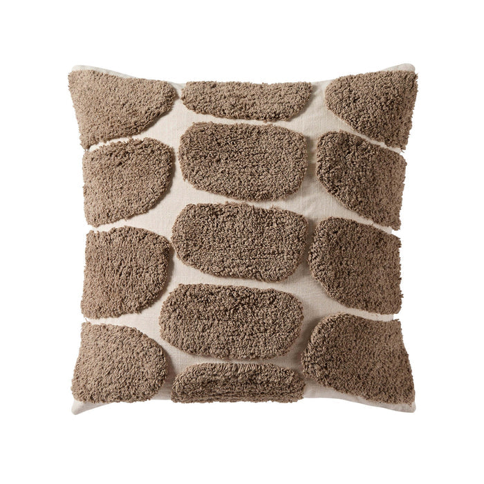 Tufted Pattern Cushion Cover - Taupe - DUSK