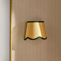 Vivienne Rechargeable Contrast Edge Scallop Wall light - White - DUSK